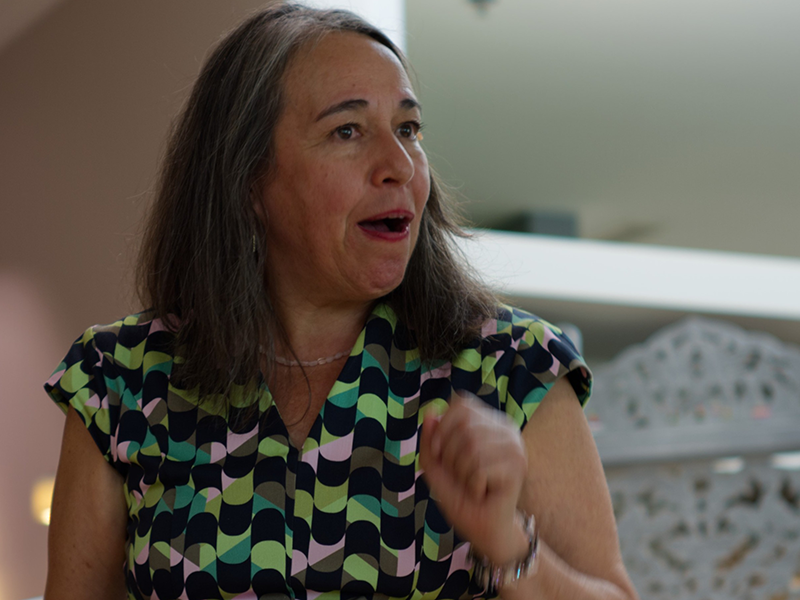 Portrait der Conchi Vega als Link